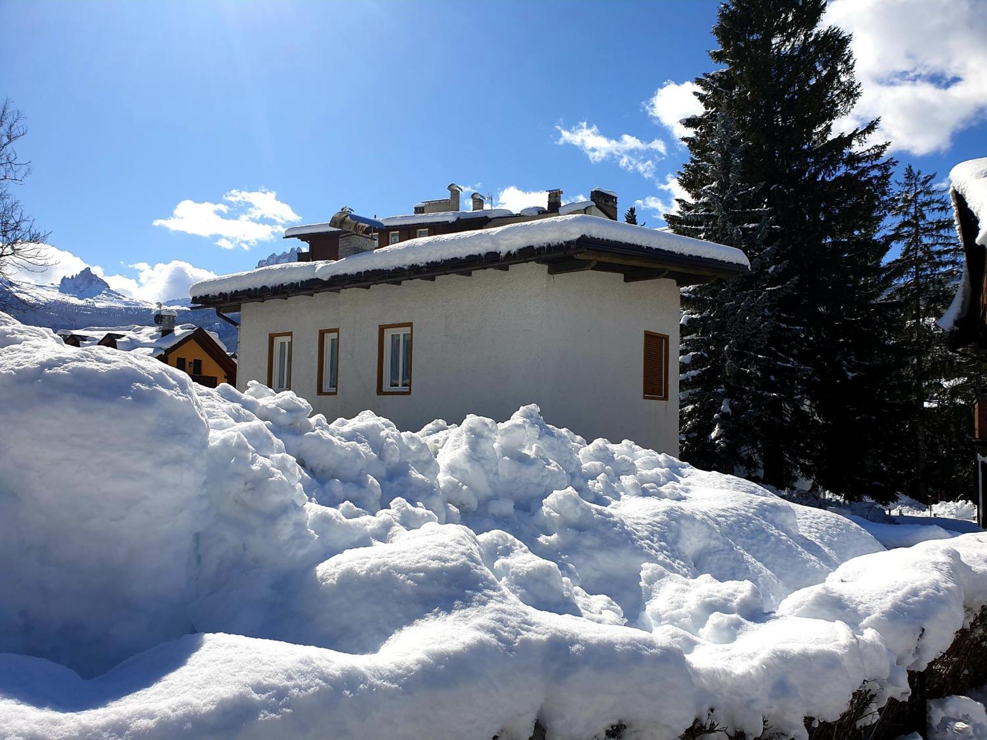 Luminoso Ed Accogliente, Centralissimo Appartamento Indipendente Cortina d'Ampezzo Buitenkant foto